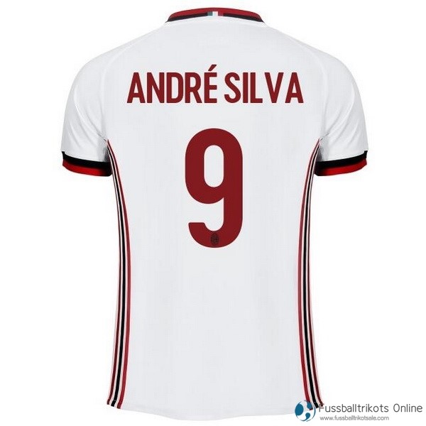 AC Milan Trikot Auswarts Andre Silva 2017-18 Fussballtrikots Günstig